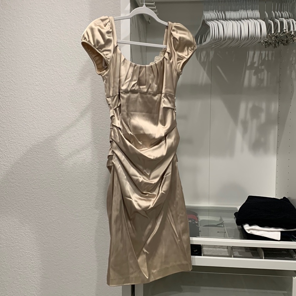 Suzi Chin for Maggy boutique, champagne